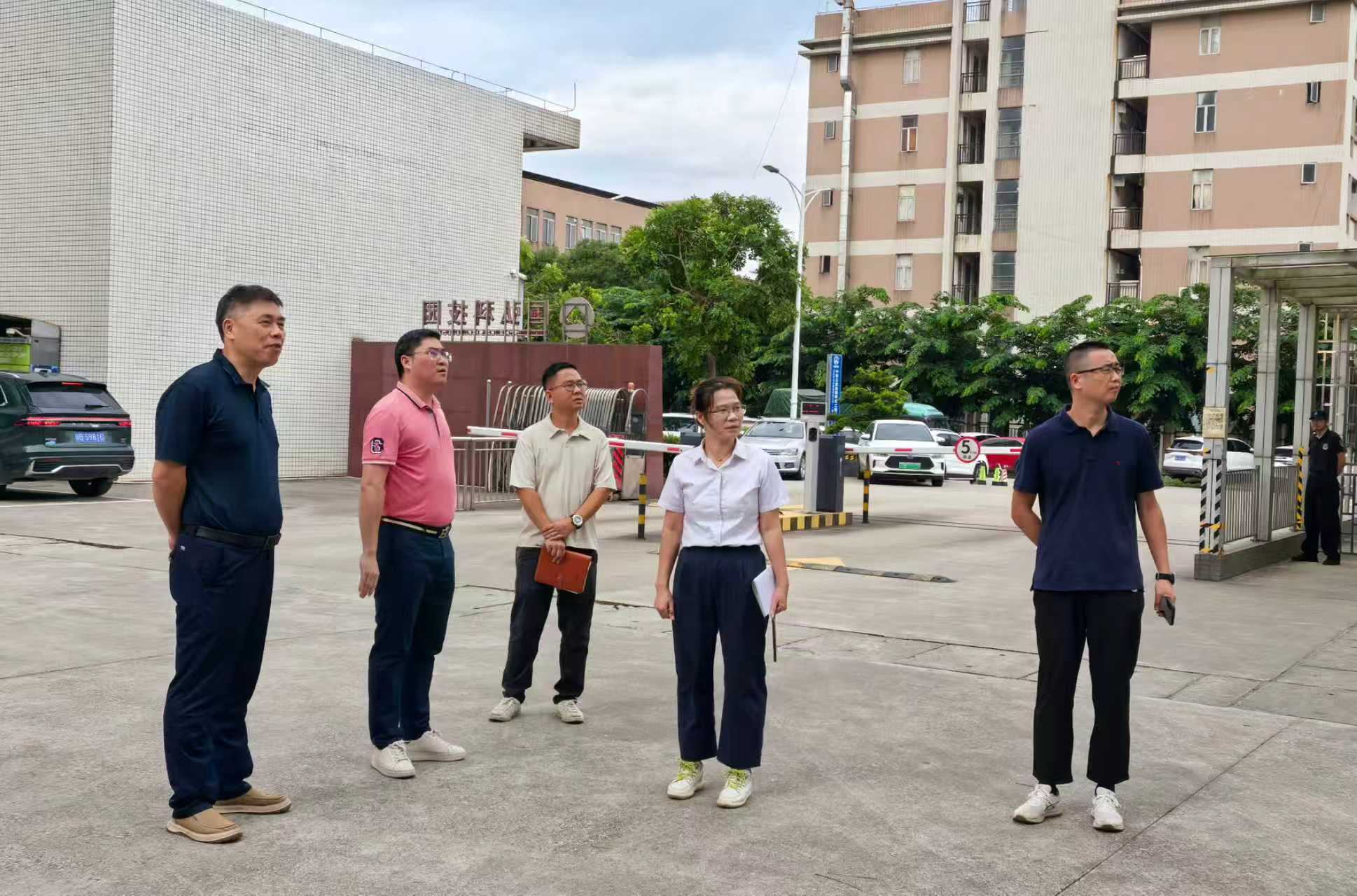 东莞科创集团开展防御台风“桦加沙”专项安全检查